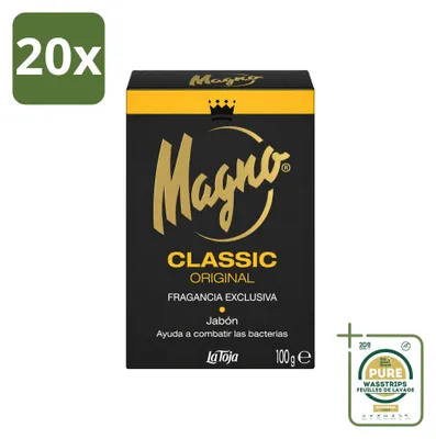Productafbeelding van 20 x Magno Classic handzeep - 100 g - Verpakking met 20 stuks