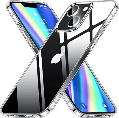 Obrázok produktu pre Puzdro pre Apple iPhone 13 Mini 5,4 palca, priehľadný silikón, bez zožltnutia, A2481