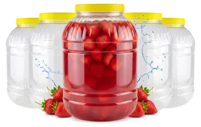 Imagen del producto de Recipiente de plástico Bimberek, 5 litros, para almacenamiento multiusos