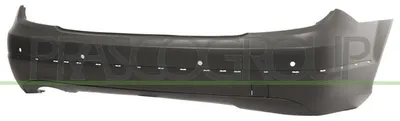 Produktbild von PRASCO Heckstoßstange Stoßfänger Hinten passend für MERCEDES-BENZ C-Klasse Limousine (W204) C-Klasse Limousine (W205)