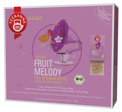 Zdjęcie produktu dla Teapot Organic Fruit Melody Luxury Bag 20 torebek