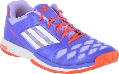 Produktbild von Adidas Feather Damen Schnür-Halbschuhe flach Violett mit Textil-Innenfutter B26434