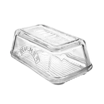 Image de KILNER Butterglocke aus Glas für 250 g, Länge: 17 cm 801327 5010853217789