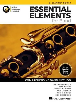 Obrázek produktu pro Essential Elements for Band BB Clarinet Book 1 with Eei Online Resources Clarinet Method Book and Sheet Music for Students and Teachers Band Method Songbook Newer 2025 Edition Available