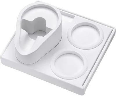 Obrázek produktu pro Kompaktní lis na espresso 58 mm, protiskluzový silikon, bílá