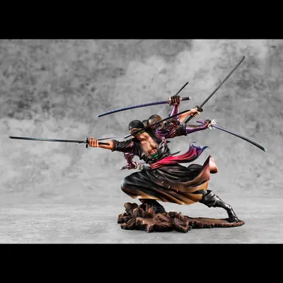 Zdjęcie produktu dla One Piece — doskonała statuetka z PVC model SA-Maximum Roronoa Zoro „Demon Spirit” Kyuutouryuu Asura, wersja, 17 cm