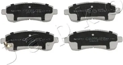 Produktbild von JAPKO 50347 Bremsbeläge Satz Vorne Bremsklötze für MAZDA 2 Schrägheck (DE, DH3) 2 Stufenheck (DE)