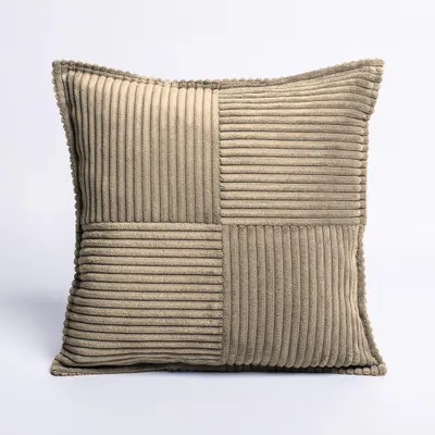 Produktbild von Dekokissen POSO 40x40 cm Kuschelkissen Sofakissen Zierkissen Wohnkissen Couchkissen Beige Poso 3