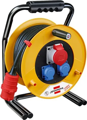 Produktbild von Brennenstuhl Brobusta CEE 1 IP44 Industrie/Baustellen-Kabeltrommel 40m H07RN-F 5G1,5, 1316200