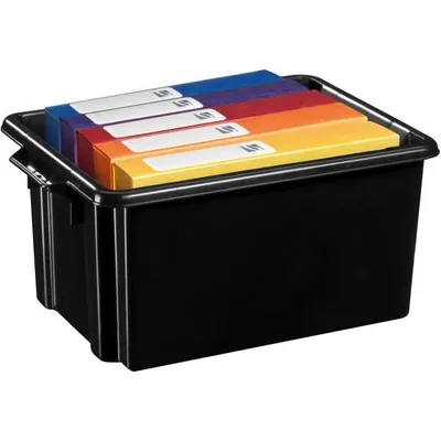 Produktbild von CEP Aufbewahrungsbox Maxi strata 32 Liter schwarz (ohne Inhalt)