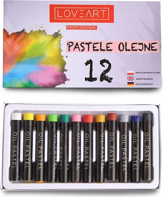 Immagine prodotto di Pastelli a olio LOVEART 12 colori