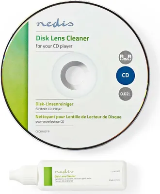 Zdjęcie produktu dla Nedis CD Lens CleanerKrążek czyszczący - 20 ml - odtwarzacz CD