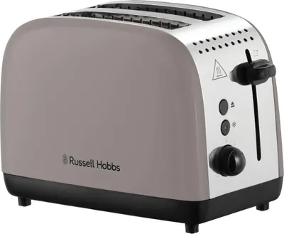 Produktbild von RUSSELL HOBBS Toaster Colours Plus 2 Scheiben 6 Stufen Brötchenaufsatz Mocha