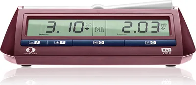Obrázok produktu pre Digitálne šachové hodiny DGT 2010 - FIDE