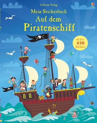 Produktbild von Mein Stickerbuch: Auf dem Piratenschiff