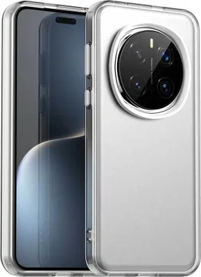 Produktbild von Handyhülle für Honor Magic 7 Pro Schlank Durchscheinend Matt Stoßfest Schutzhülle Weiß