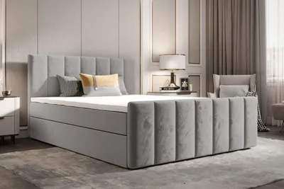 Produktbild von B&B Home Boxspringbett Adelle 160x200 cm – mit Bettkasten