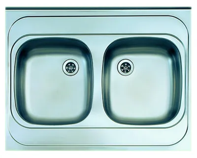 Produktbild von Alveus Classic - Spüle, 800x600 mm, Edelstahl 1009078