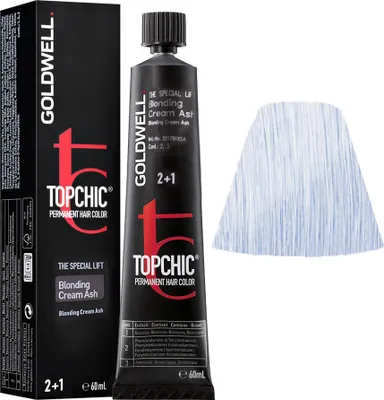 Immagine prodotto di Goldwell Topchic  Blonde Cream Ash  60ml - colore permanente in tubo