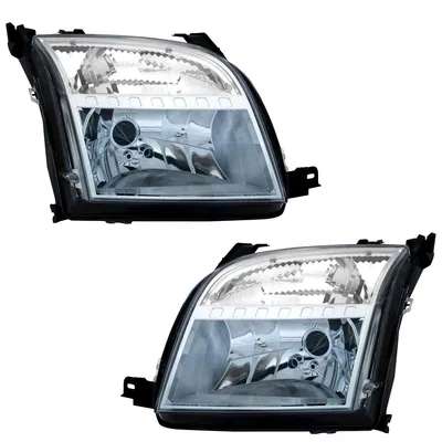 Produktbild von TYC Scheinwerfer Set für Ford Fusion JU 8/2002-5/2005 Weiß LWR Motor H4