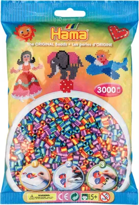 Immagine prodotto di Hama String Bead Mix a righe (201-92), 3000pz.