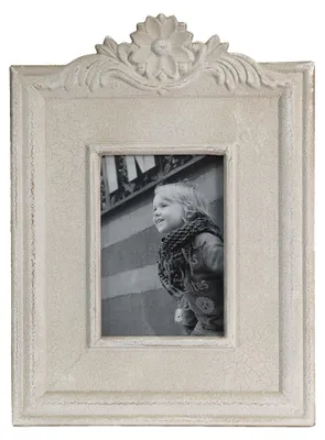 Immagine prodotto di Clayre & Eef Cornice 13x17 cm Beige MDF Fiori