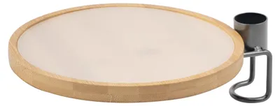 Image de Plateau supplémentaire pour support à fleurs télescopique Bremermann 61089, gris