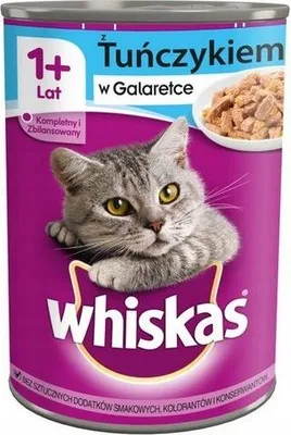 Image de Whiskas 5900951017575 Nourriture humide pour chats 400 g