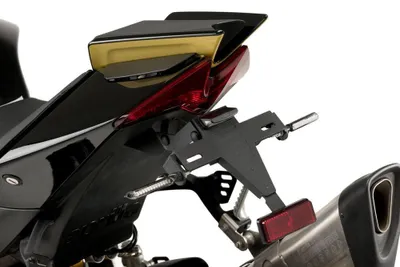 Obrázek produktu pro PUIG 21354N Držák poznávací značky  vhodný pro APRILIA RSV4 FACTORY Černý