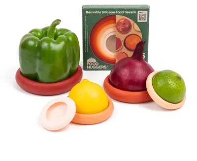 5er-Set Silikon-Lebensmittelabdeckungen, wiederverwendbar, BPA-frei