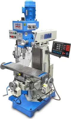 Produktbild von HBM BF 60 Professionelle Fräsmaschine mit 3-Achsen-LCD-Digitalanzeigesystem