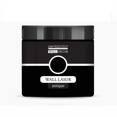 Produktbild von PENTART Wandlasur, Antik, 500 ml, Schwarz