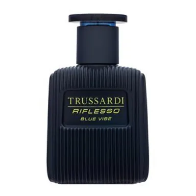 Obrázek produktu pro Trussardi Riflesso Blue Vibe, Pánské, 30 ml, Nedoplnitelná lahvička, Rumunský, Yuzu, Pelyněk, Pelargónie, Rumunský, Jantar, Kůže, Tabákový