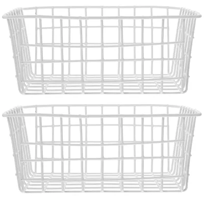 Produktbild von Große Metall-Aufbewahrungsbox - Kühlschrank-Organizer - Gemüse-/Obstcontainer