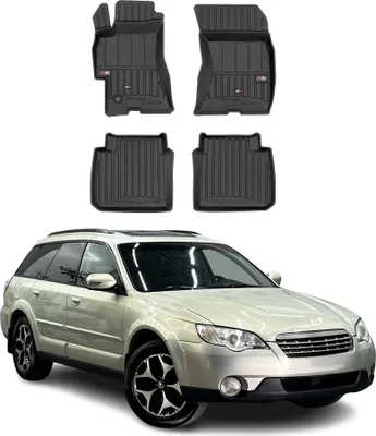 Produktbild von OMAC Gummi Fußmatten für Subaru Outback 2003-2009 Premium TPE Automatten 4tlg