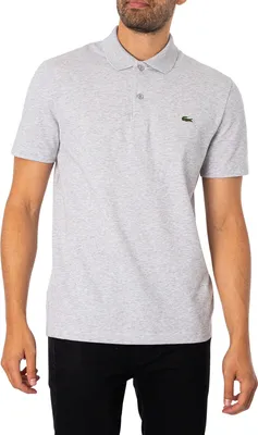 Produktbild von Lacoste Besticktes Logo-Poloshirt, Grau XXL
