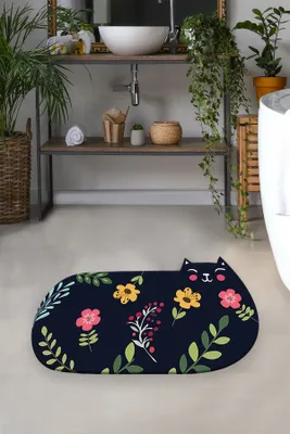 Immagine prodotto di Mijolnir, Cattest, tappetino da bagno, multicolore, 100% POLIESTERE, 80 x 140 cm