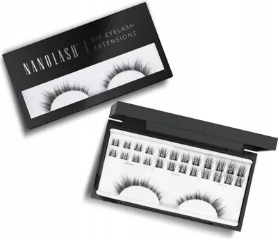 Produktbild von Cluster wimpern zur DIY Wimpernverlängerung zu Hause Nanolash DIVINE