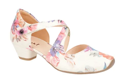 Produktbild von Think AIDA Damenschuhe - Riemchen Pumps weiß Elegant NEU
