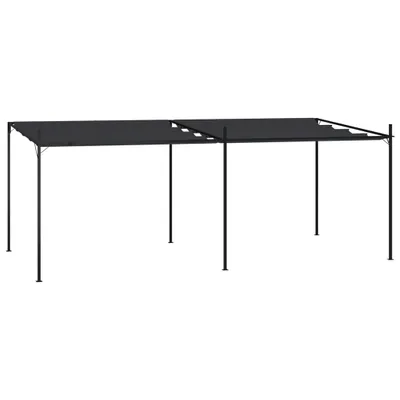 Produktbild von Cloris Designermöbel Pavillon mit Ausziehbarem Dach 600x300x233 cm Anthrazit 2024 Neu