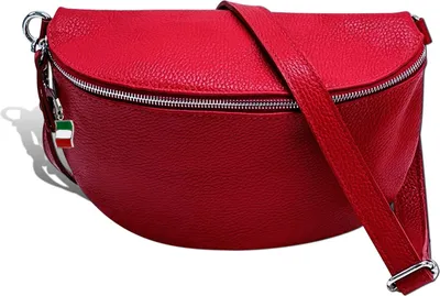 Produktbild von Florence Tasche Tragegurt passend rot Leder Gürteltasche D2OTF825R