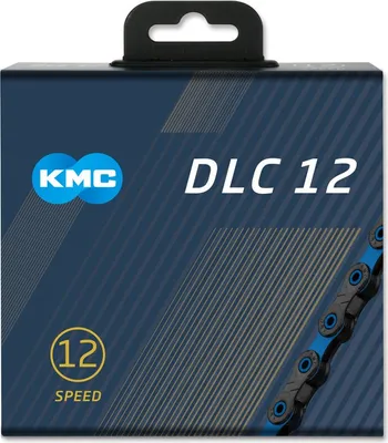 Immagine prodotto di Catena KMC "DLC12" 12 velocità, 1/2" x 11/128", 126 gli nero / blu