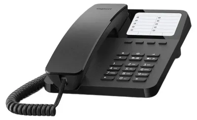 Imagen del producto de Gigaset S30054-H6538-C101 Gigaset Desk400 schwarz int.