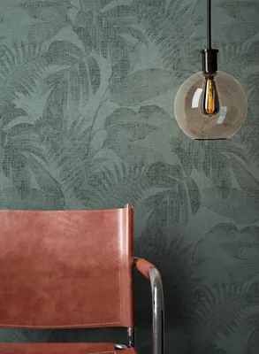 Produktbild von NEWROOM Tapete Junis Muster 1 Grün Vliestapete - Floral Dschungel Blätter Germany