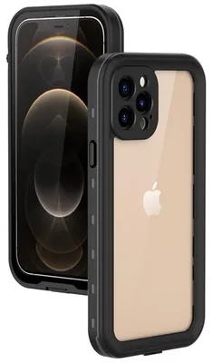 Obrázok produktu pre Vodotesné puzdro Dot Plus čiernej farby pre Apple iPhone 12 Pro