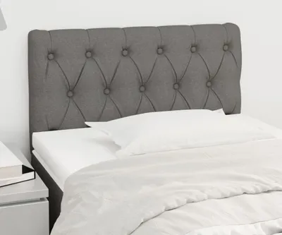 Produktbild von Cloris Designermöbel Kopfteil Dunkelgrau 80x7x78/88 cm Stoff 2024 Neu