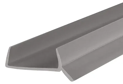 Immagine prodotto di STEIGNER Guarnizione PVC per zoccolo cucina 15mm / 16mm / 17mm, 1m Dichtprofil Grigio