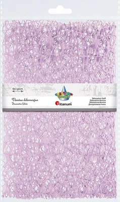 Produktbild von Tkanina dekoracyjna liliowa do szycia i rękodzieła 60x50 cm