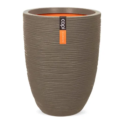 Zdjęcie produktu dla Capi Europe - Vessel elegant low Rib NL - Warm taupe - 34x46 - KWTR782
