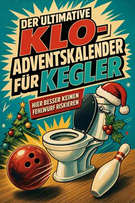 Produktbild von Der ultimative Klo-Adventskalender für Kegler